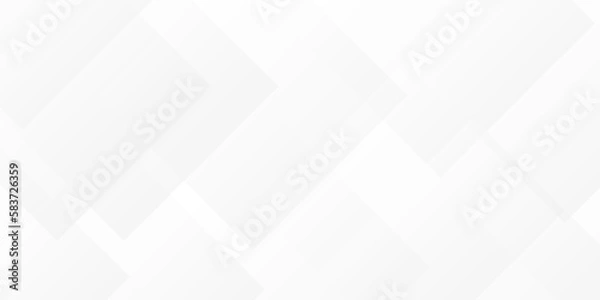Fototapeta Abstract white and gray background with lines white light & grey background. Space design concept. Decorative web layout or poster, banner. White grey background vector design.