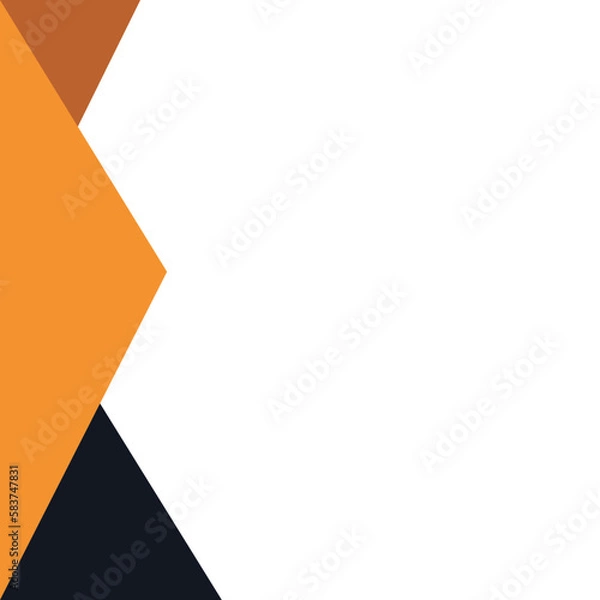 Fototapeta Triangle Shape Border-20