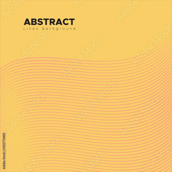 Obraz abstract lines background vector illustration