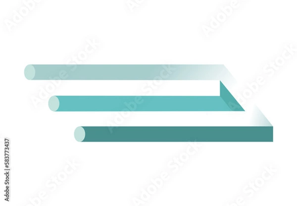 Fototapeta Impossible figure