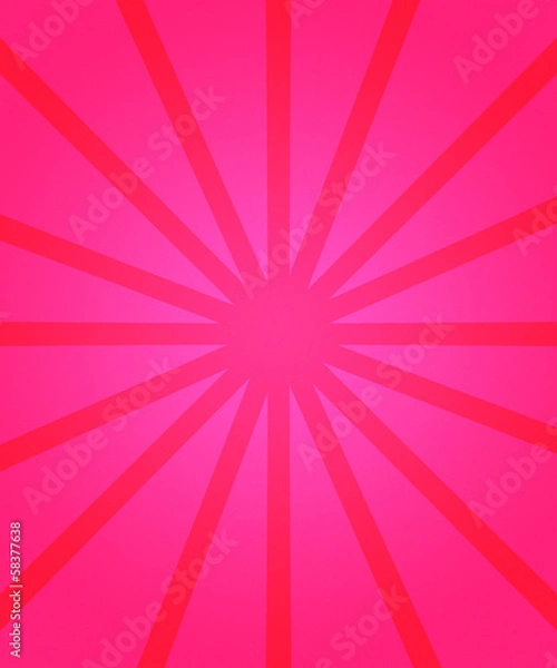 Fototapeta Pink Rays Background