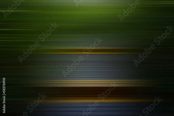 Fototapeta Abstract soft lines blurrred gradient on dark background with copy space. Illustration concept for graphic design, banner, poster, web, presentation or wallpaper.