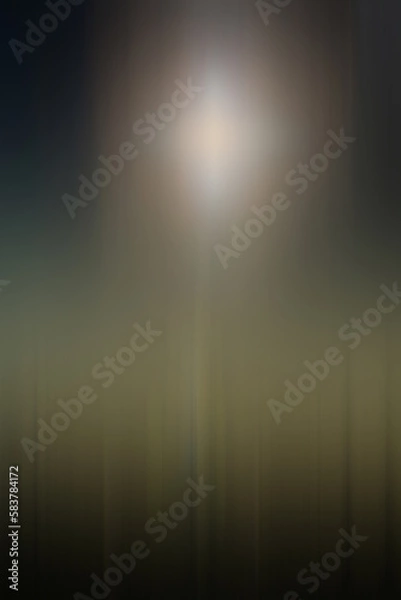 Fototapeta Abstract spotlight blurred gradient background with copy space. Nature backdrop with light flare. Illustration concept for graphic design, banner, web site, poster or wallpaper.