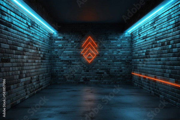 Obraz underground parking garage