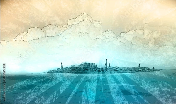 Obraz Heritage vector Background design