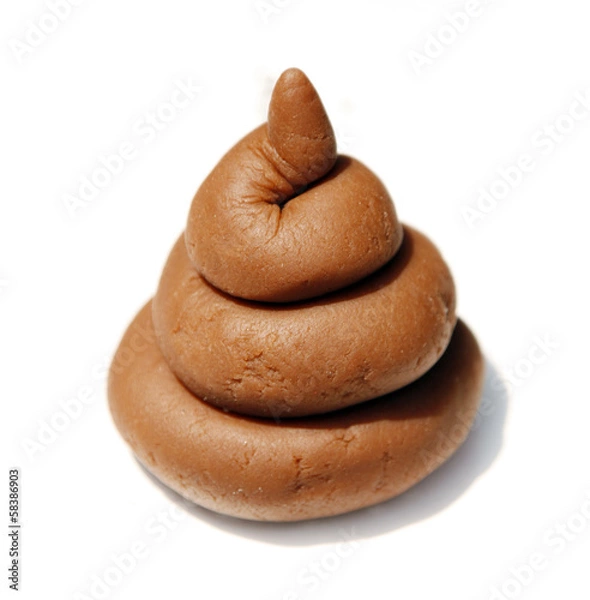 Fototapeta Clay Crafting Poo