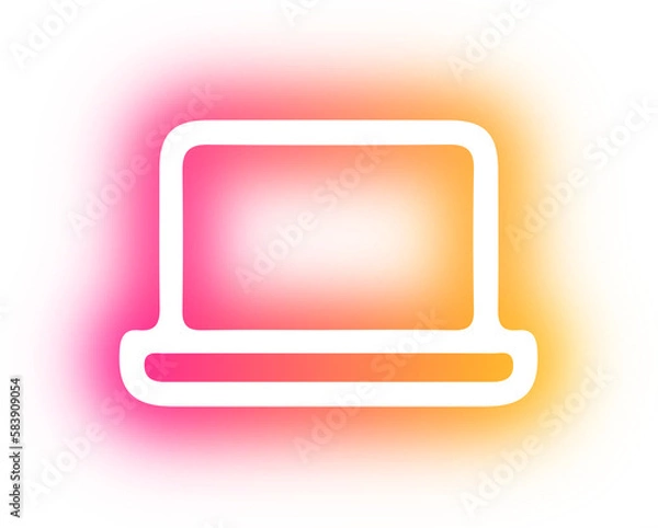 Fototapeta Collection of Game neon