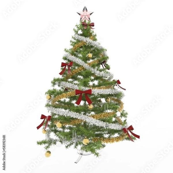 Fototapeta Christmas tree