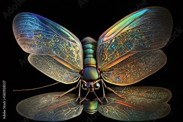 Fototapeta insects created using AI Generative Technology