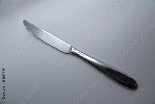 Obraz knife dinner food flatware silverware placesetting