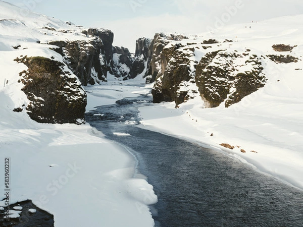 Fototapeta Frozen River