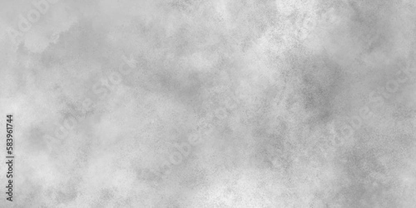 Fototapeta White marble texture with grunge and blurry stains, Abstract grunge white or grey watercolor painting background, Concrete old and grainy wall white color grunge texture with stains.	