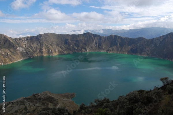 Obraz lake and mountains