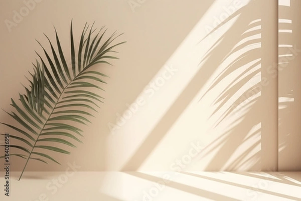Obraz plant in front af a wall 