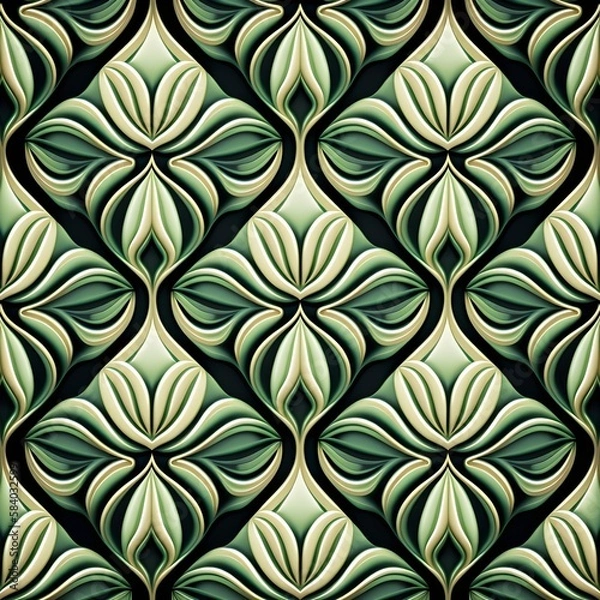 Obraz seamless pattern with elements
