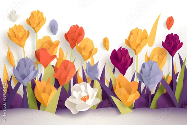 Obraz spring flowers