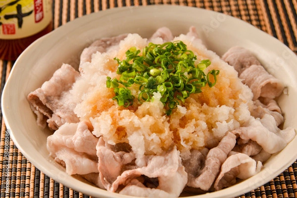 Obraz 大根おろしたっぷりの豚しゃぶ