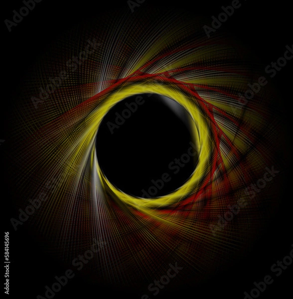 Obraz abstract background with circles