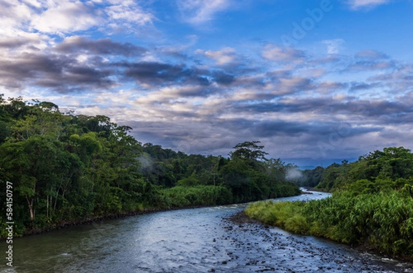 Obraz landscape with river