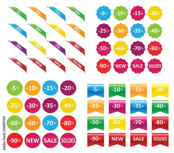 Fototapeta naklejki wstążki