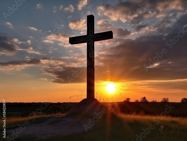 Fototapeta Beautiful Holy Sunset 
