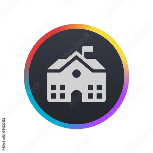 Obraz Institute  - Pictogram (icon) 