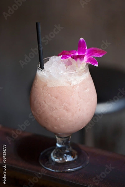 Obraz Cocktail with fruit garnish