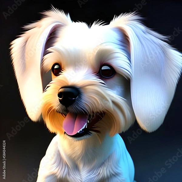 Obraz jack russell terrier puppy