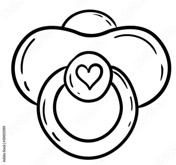 Obraz Vector Baby Shower