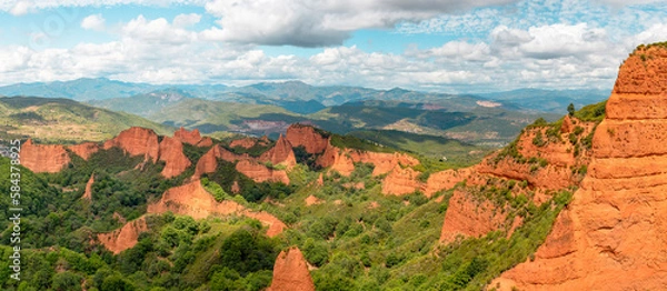 Obraz Medulas, El Bierzo, León, Castilla y Leon, Spain