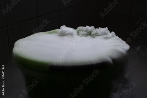 Obraz Trockeneis im Eimer 