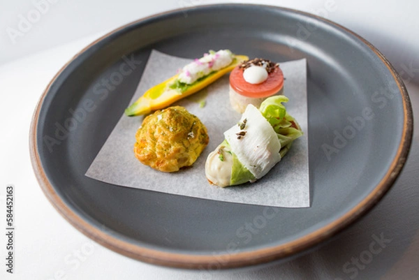 Obraz gourmet appetizers 