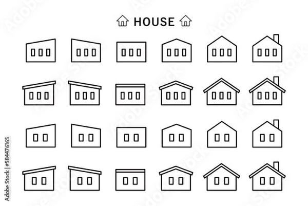 Obraz 家のアイコン