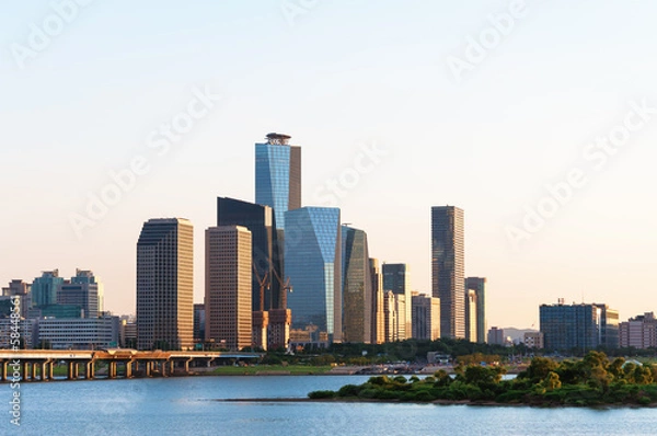 Fototapeta Skyline Seulu