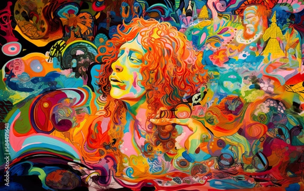 Obraz Exploring Transformation: An AI Generative Trip