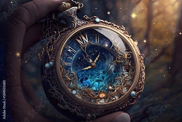 Obraz magical watch created using AI Generative Technology