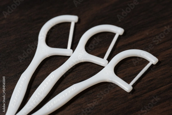 Fototapeta デンタルフロス