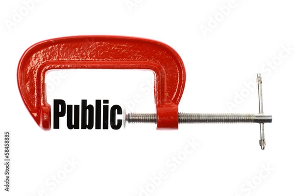 Fototapeta Compress public