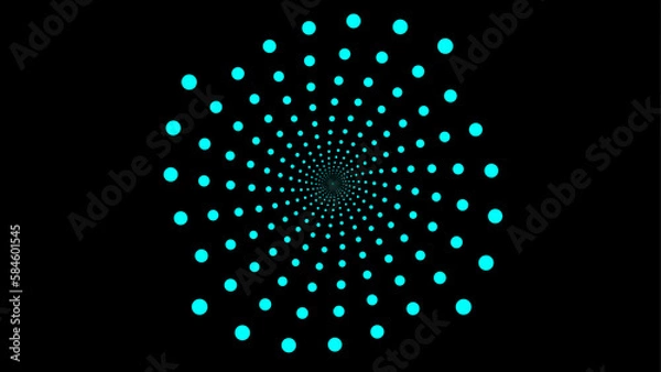 Obraz abstract background with dots