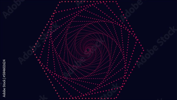 Obraz black and red abstract background