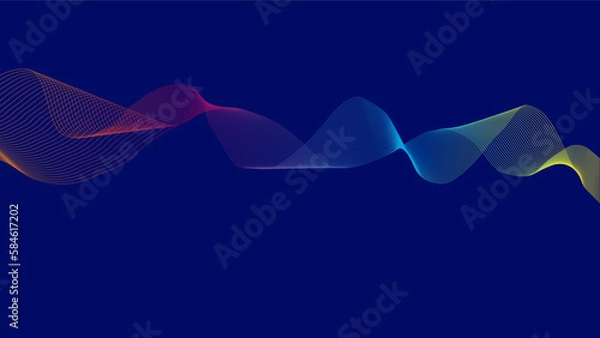 Obraz abstract blue background