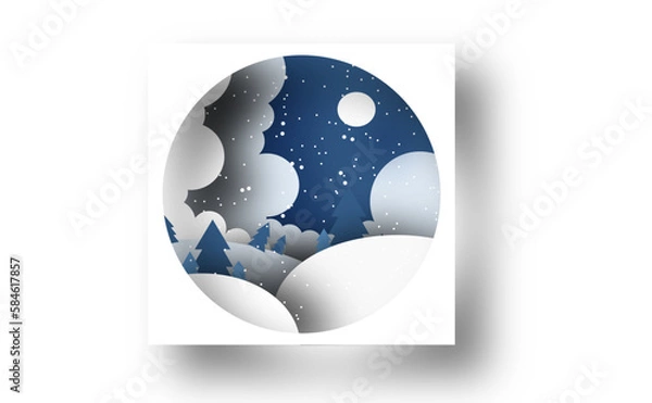 Obraz 3d Background design illustration