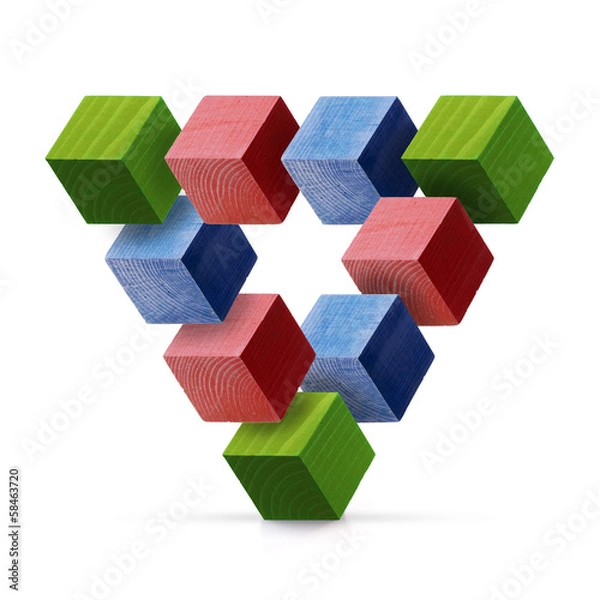 Obraz Impossible toy, illusion