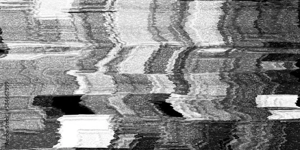 Obraz Cyfrowa usterka Pixel Abstract Błąd Tło Przezroczysta nakładka. Zniekształcona rozbita telewizja CRT lub tekstura uszkodzeń gier wideo. Futurystyczny post apokaliptyczny biały szum cyberpunkowy Brak tła sygnału.