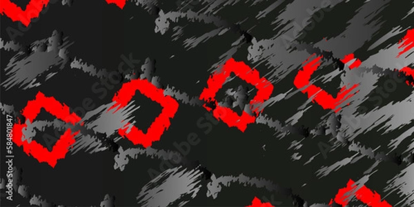 Fototapeta Color creative background for business cards and flyers. Abstract graphics. Vector illustration