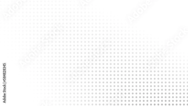 Obraz Raster halftone pattern universal