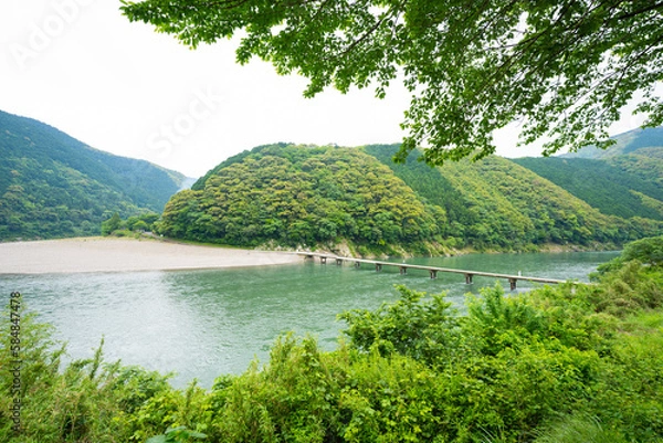 Obraz 高知の沈下橋