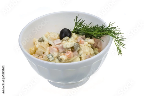 Fototapeta Russian salad