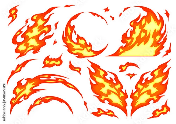 Obraz 様々な炎_14