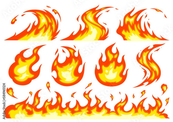 Obraz 様々な炎_31